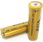 Bateria Recarregvel 18650 Focus