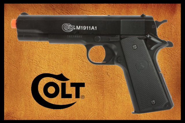 Pistola Airsoft Colt M1911 A1 Slide Metal