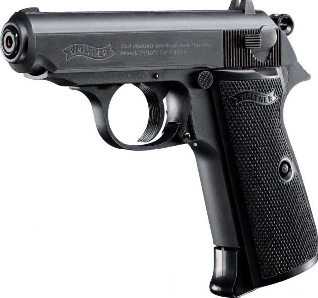 Pistola de Presso Co2 Umarex Walther PPK/S 4,5mm Full Metal - Blowback