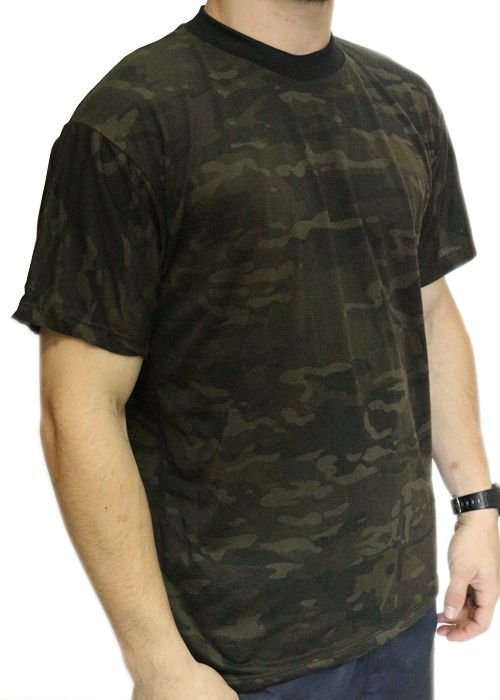 Camiseta Camuflada Multicam Black Dacs
