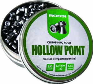 Chumbinho Hollow Point 5,5mm Rossi