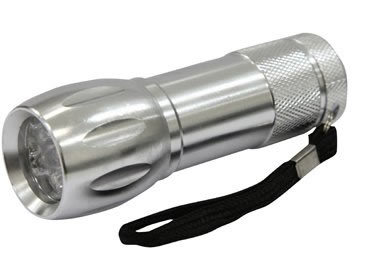 Lanterna de Alumínio 9 LEDs Blitz Nautika