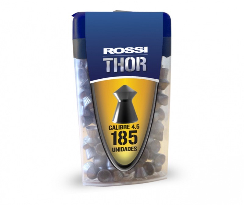 Chumbinho Rossi Thor 4,5mm 185 Unidades